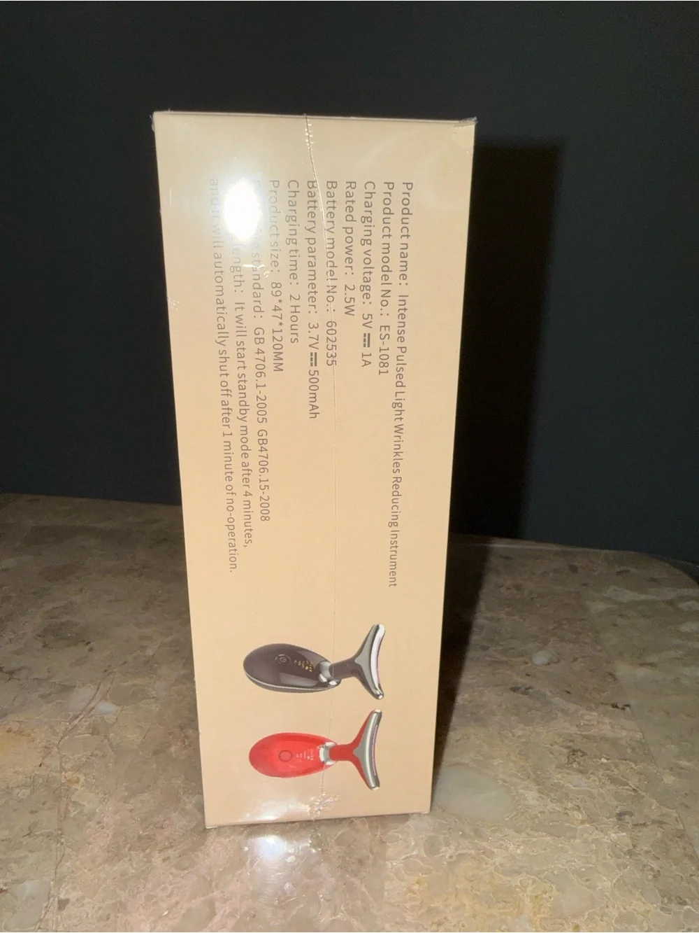 Erisonic Neck Face Lifting Massager white